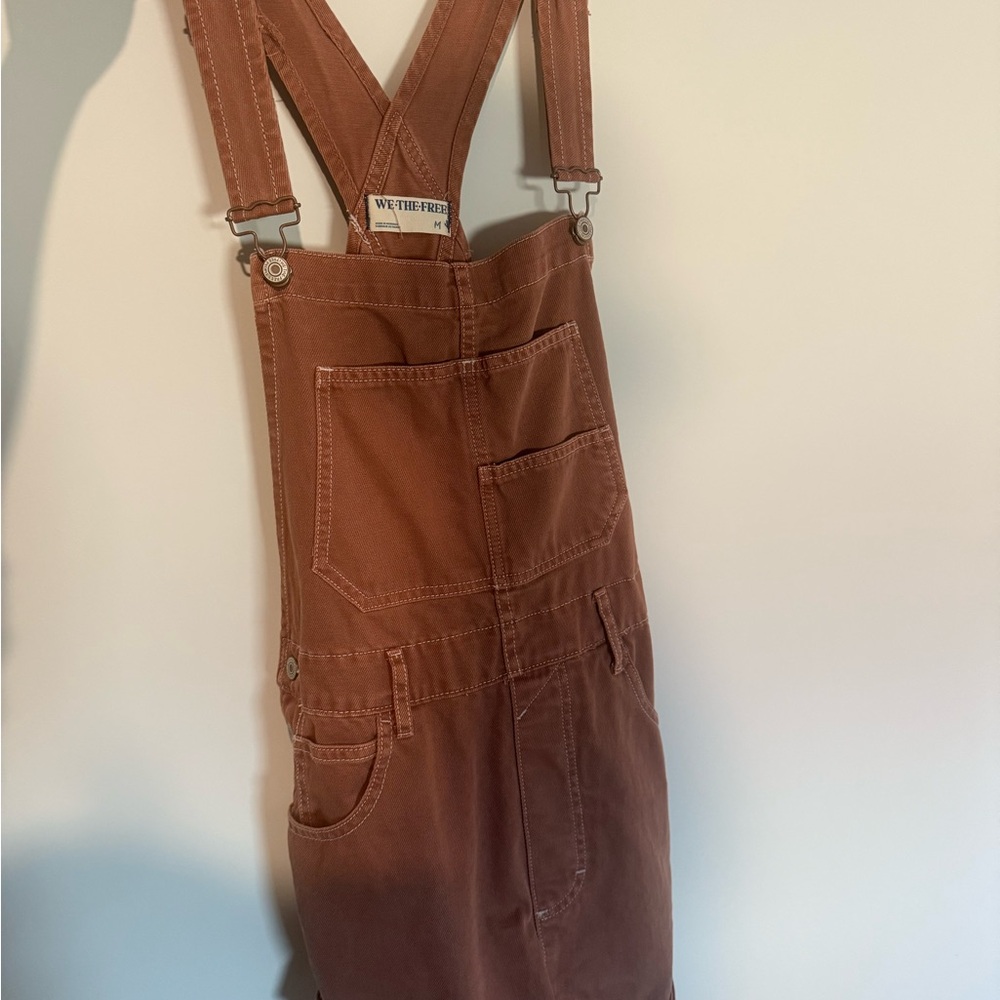 We The Free Tan Overalls size Medium
